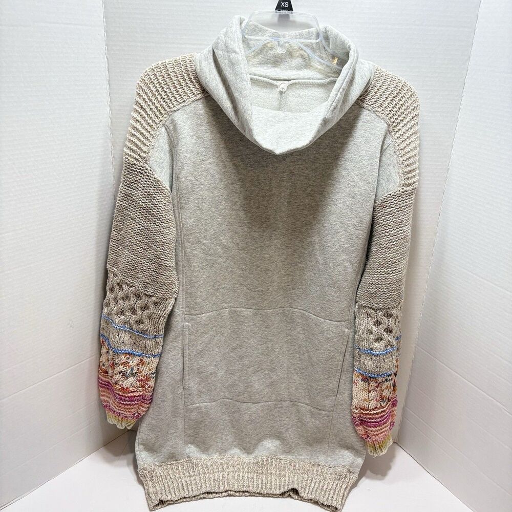 Anthropologie Daily Practice Women Dress Sweater Tunic Cozy Crowl Neck Sz XS